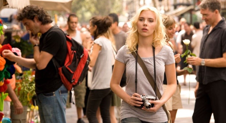 Scarlett se jogou sozinha em Vicky Cristina Barcelona