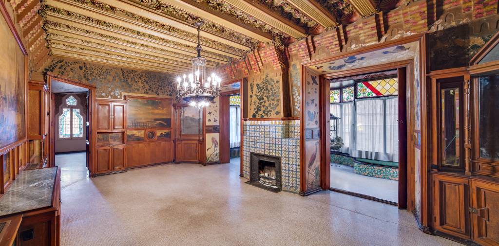 Casa Vicens de Gaudí em Barcelona, Espanha