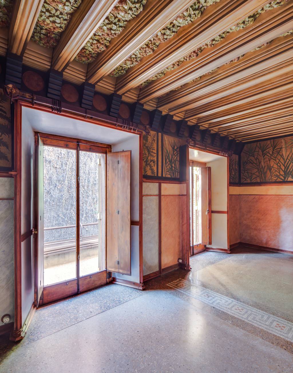 Casa Vicens de Gaudí em Barcelona, Espanha