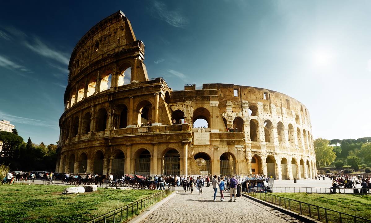 Coliseu, em Roma