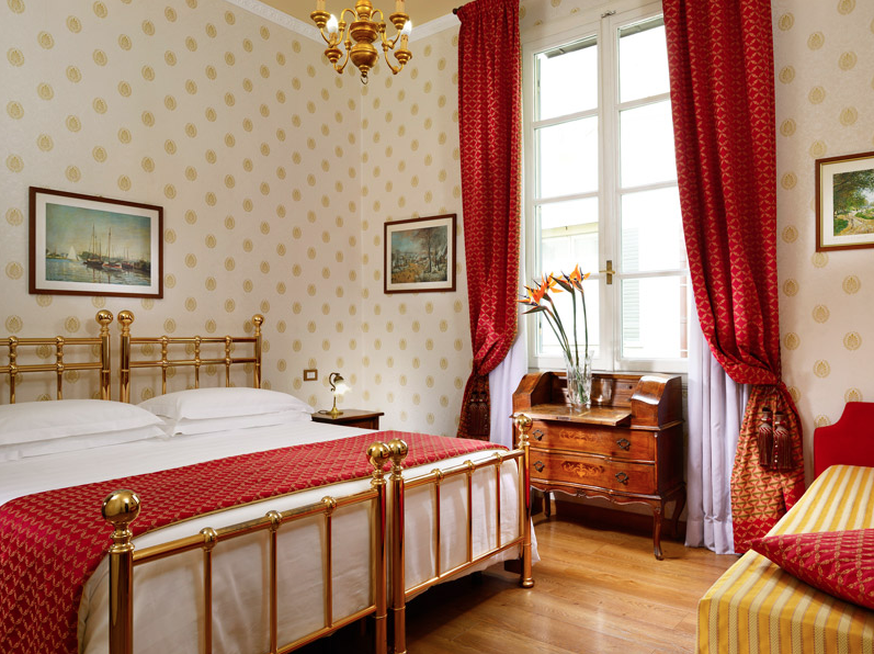 31 hotéis em Roma, Florença, Milão, Palermo, Gênova e Nápoles