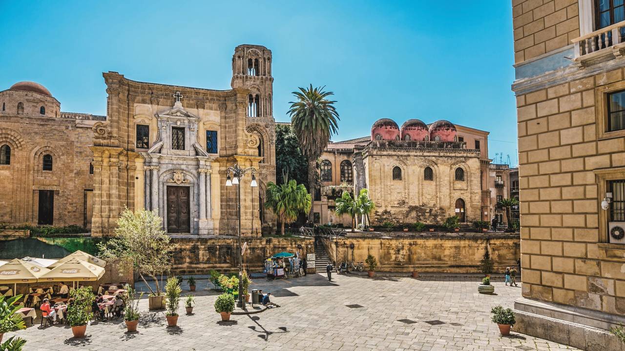 Piazza Bellini Square, Palermo