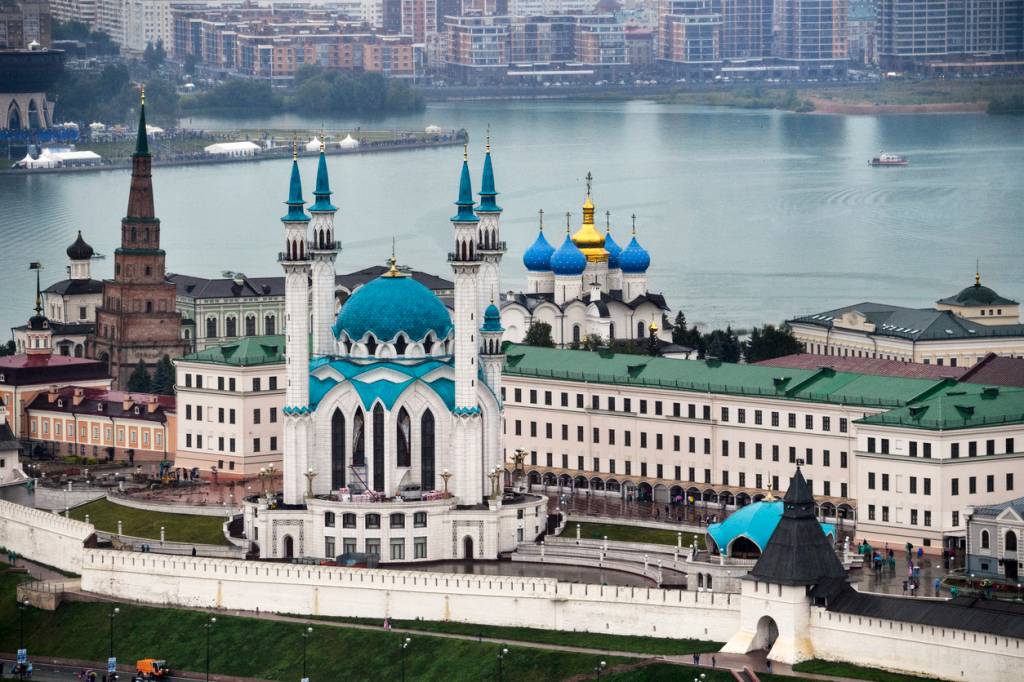 Kremlin de Kazan, Kazan, Rússia Kremlin de Kazan, Kazan, Rússia