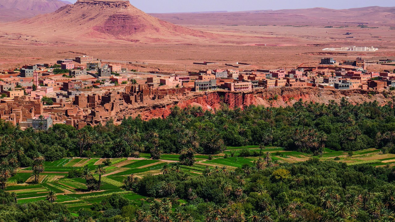 Oásis de Tinghir, Marrocos