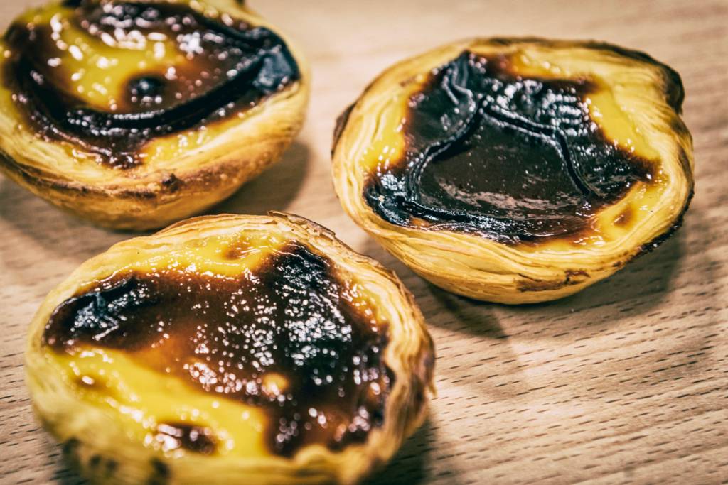 Mario Rolando, Padaria da Esquina, Lisboa 5 Os pasteis de nata: fresquíssimos, o recheio chega a escorrer