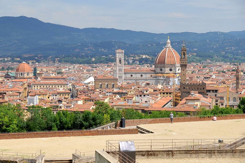 Forte di Belvedere, Florença, Toscana, Itália Forte di Belvedere, Florença, Toscana, Itália