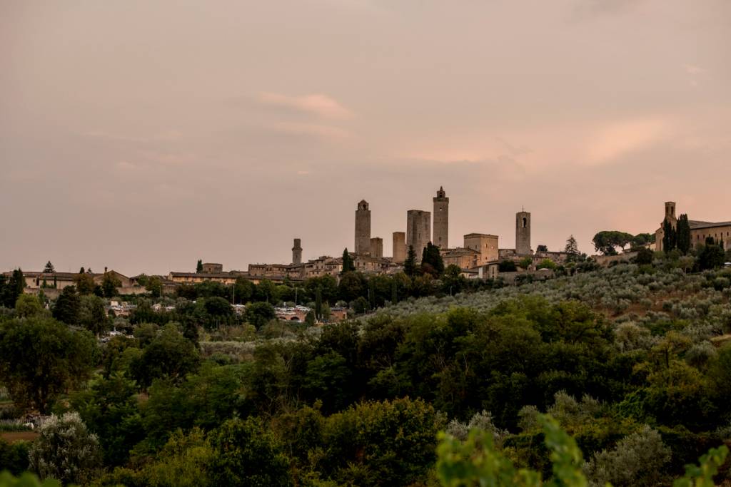 San Gimignano, Itália A silhueta das torres de San Gimignano: cidade-cenário