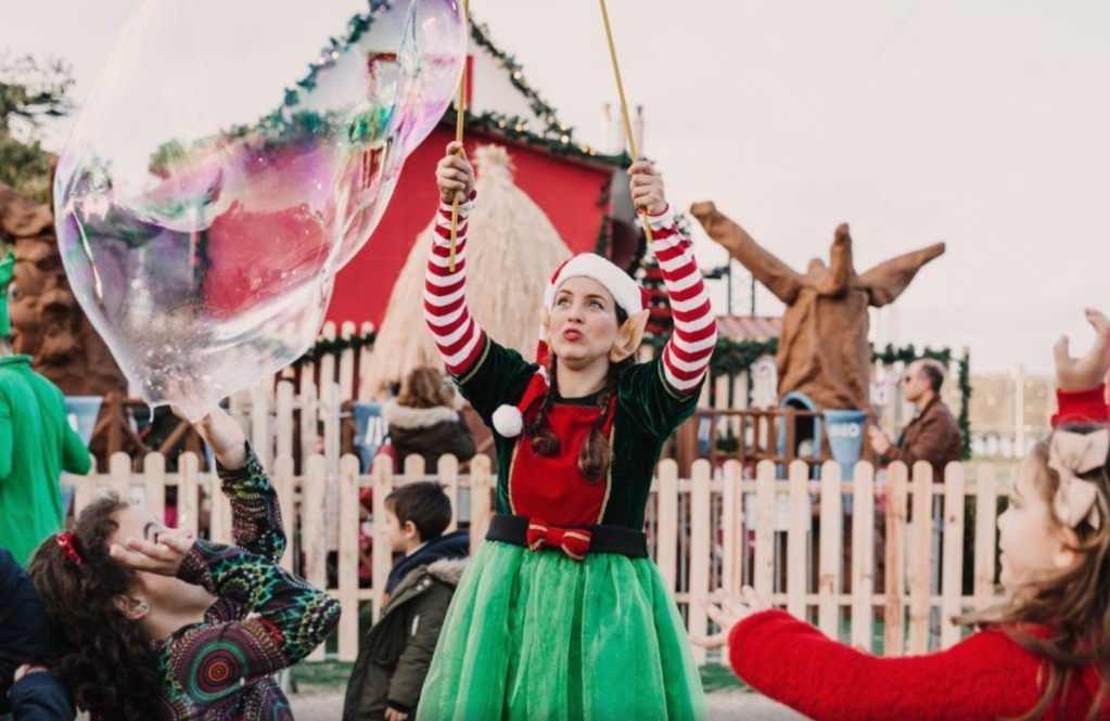 A Wonderland Lisboa: um parque de diversões do Natal