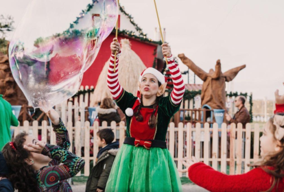 A Wonderland Lisboa: um parque de diversões do Natal