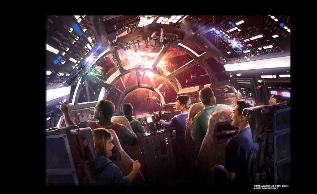 Atração Millennium Falcon: Smugglers Run no Star Wars: Galaxy’s Edge Atração Millennium Falcon: Smugglers Run no Star Wars: Galaxy’s Edge