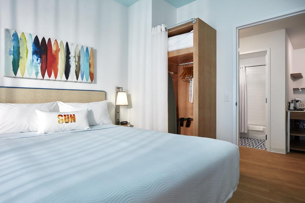 Quarto no Surfside Inn, hotel da Universal Orlando Quarto no Surfside Inn, hotel da Universal Orlando