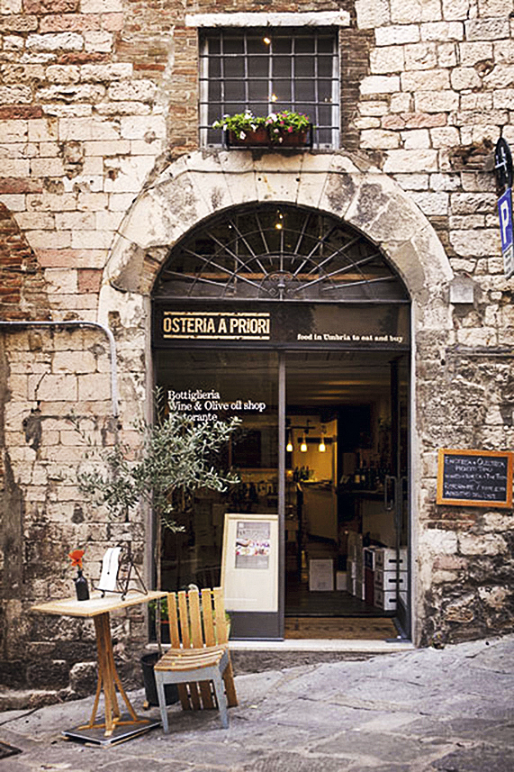 Osteria a Priori, Perúgia, Úmbria, Itália Osteria a Priori, Perúgia, Úmbria, Itália