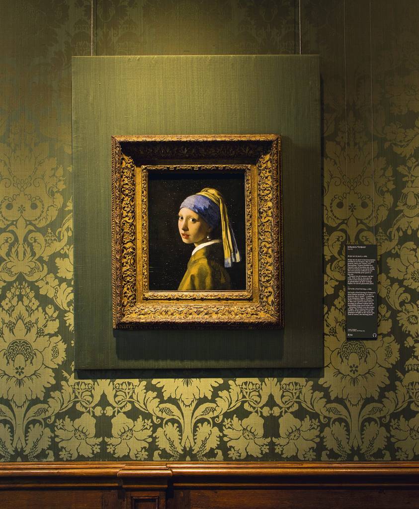 Moça com um Brinco de Pérola, de Johannes Vermeer