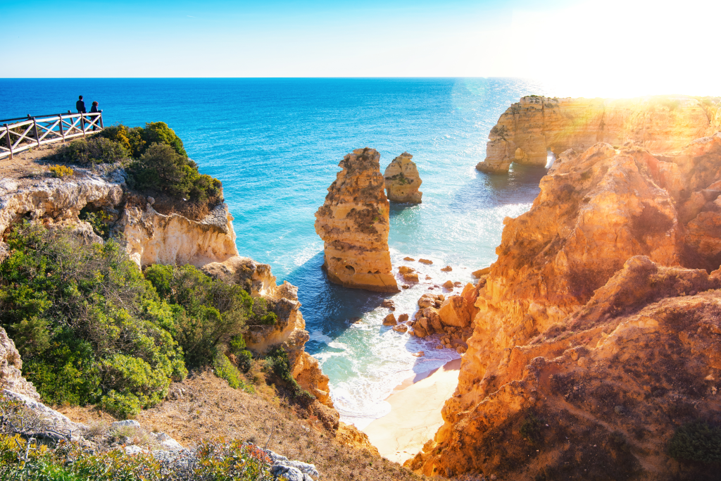 Praia da Marinha, Algarve.