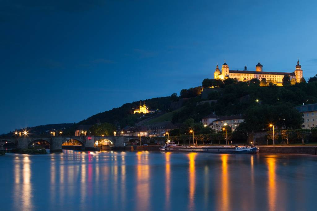 Famosa paisagem de Würzburg, Alemanha Famosa paisagem de Würzburg, Alemanha
