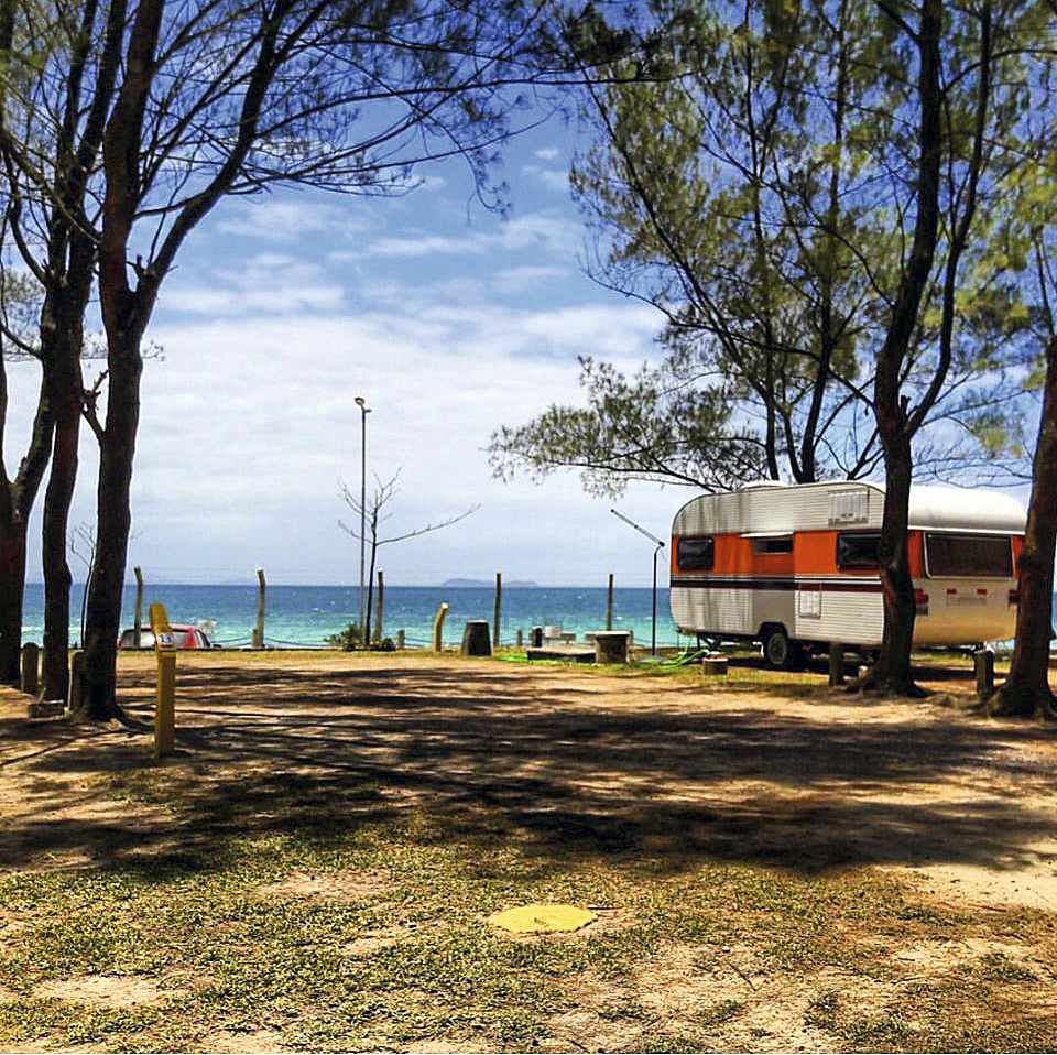 Camping Lagoamar, em Garopaba