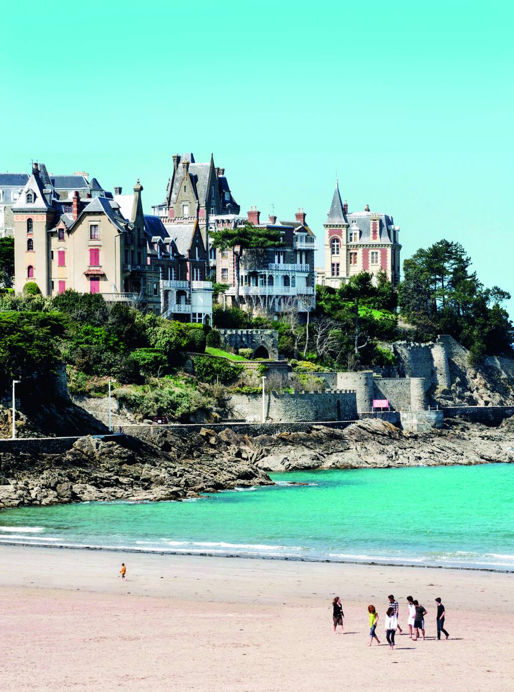 Dinard, Bretanha, França Dinard, Bretanha, França