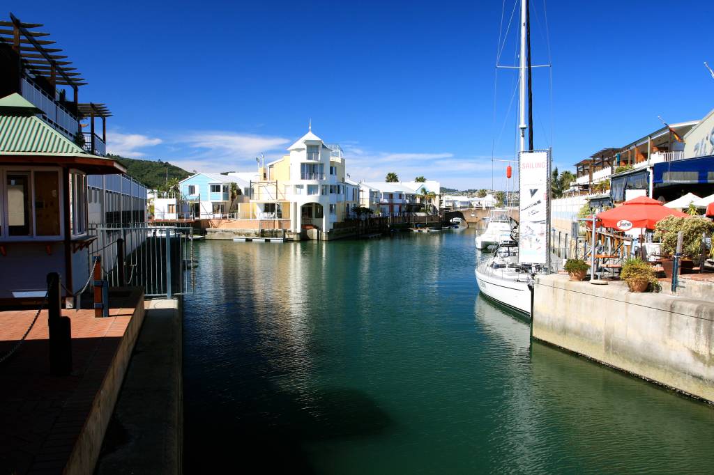 Porto de Knysna, África do Sul Porto de Knysna, África do Sul