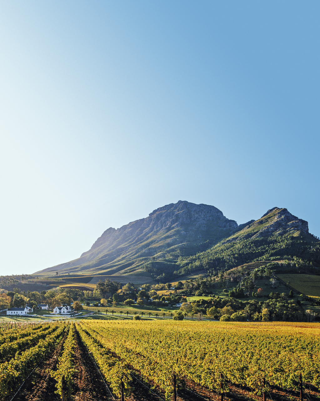 Vale de Franschhoek, África do Sul Vale de Franschhoek, África do Sul