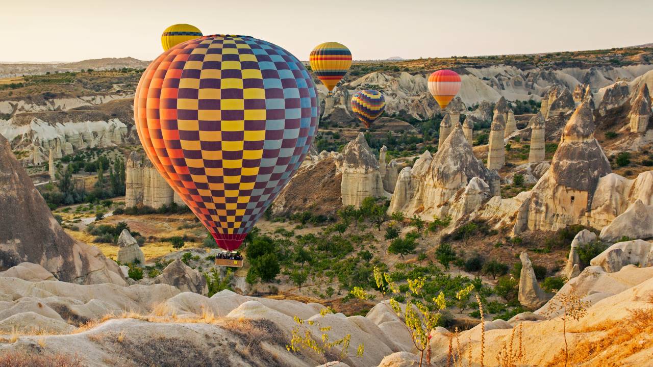 Passeio de balão, Capadócia, Turquia