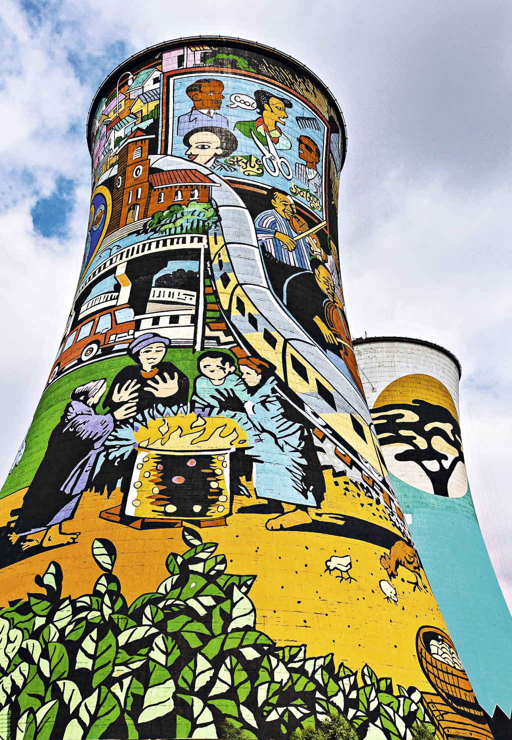 Orlando Towers, Johanesburgo, África do Sul Orlando Towers, Johanesburgo, África do Sul