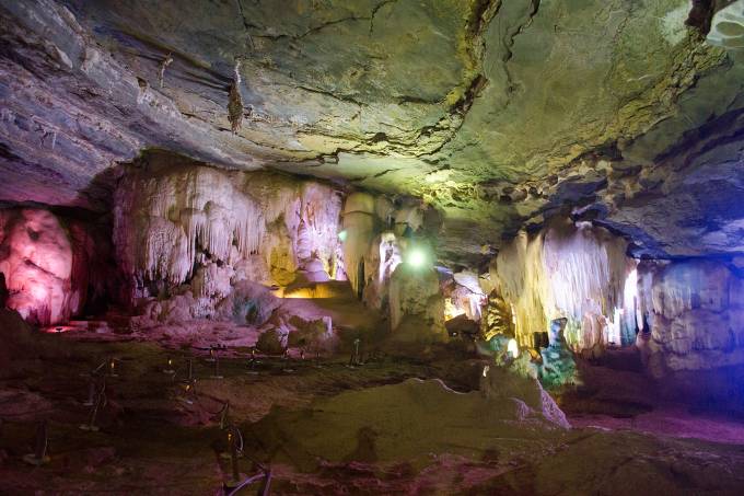 A Gruta do Maquiné, em Cordisburgo