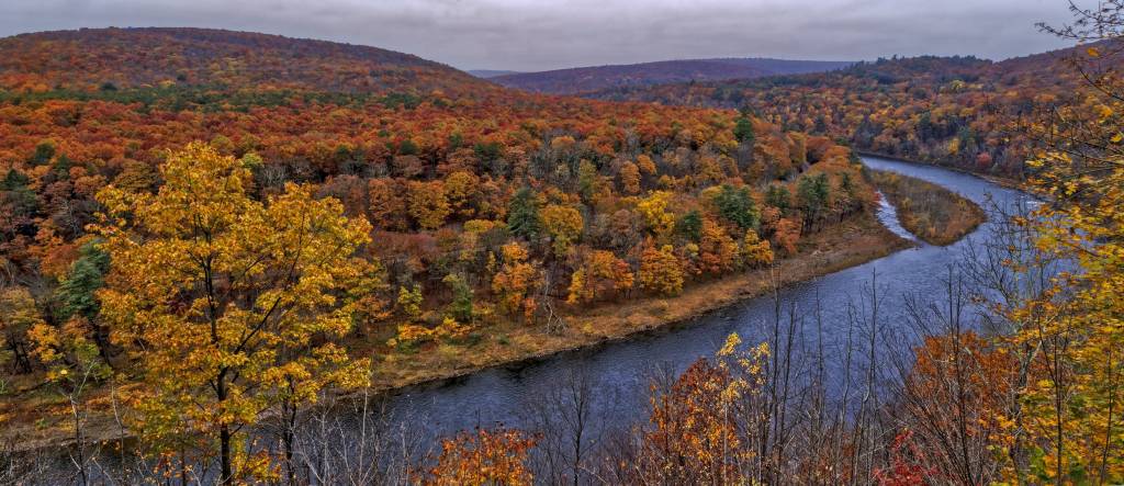 Região de Catskills, no estado de Nova York. Crédito: