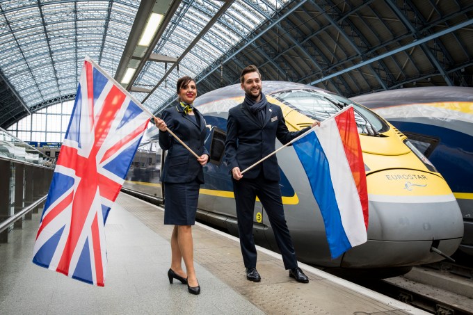 Eurostar, Rota Amsterdã-Londres