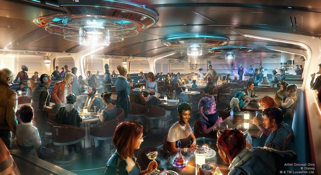 Croqui do novo hotel temático de Star Wars na Disney de Orlando