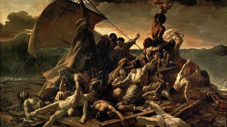 “Balsa da Medusa”, de Théodore Géricault “Balsa da Medusa”, de Théodore Géricault