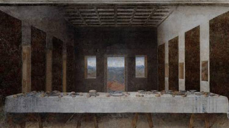 “A última ceia”, de Leonardo da Vinci “A última ceia”, de Leonardo da Vinci