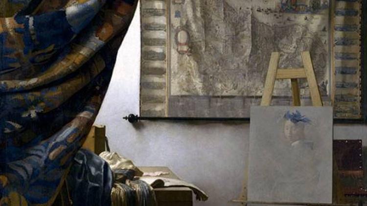 “A arte da pintura”, de Johannes Vermeer “A arte da pintura”, de Johannes Vermeer