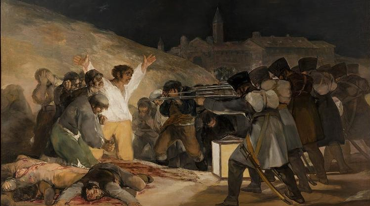 “Três de maio de 1808 em Madrid”, de Francisco Goya “Três de maio de 1808 em Madrid”, de Francisco Goya