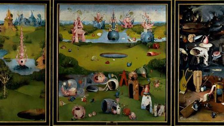 “O jardim das delícias terrenas”, de El Bosco “O jardim das delícias terrenas”, de El Bosco