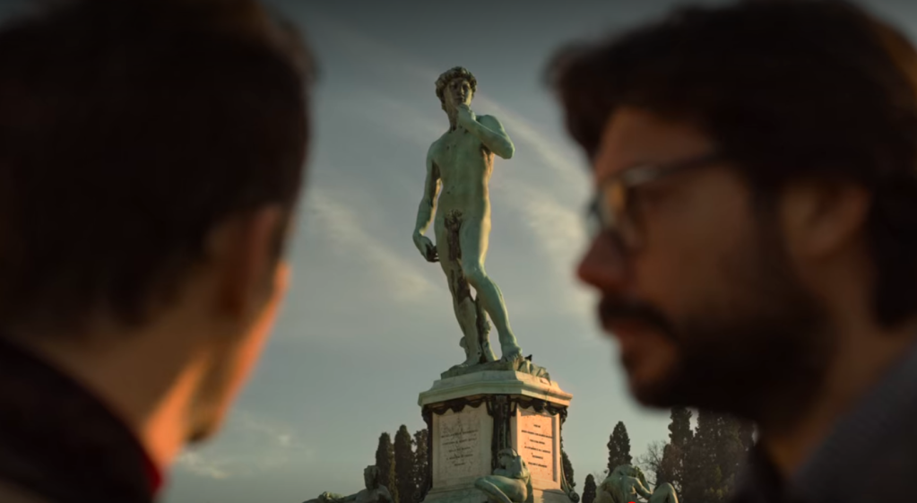 La Casa de Papel – Praça Michelangelo La Casa de Papel - Praça Michelangelo