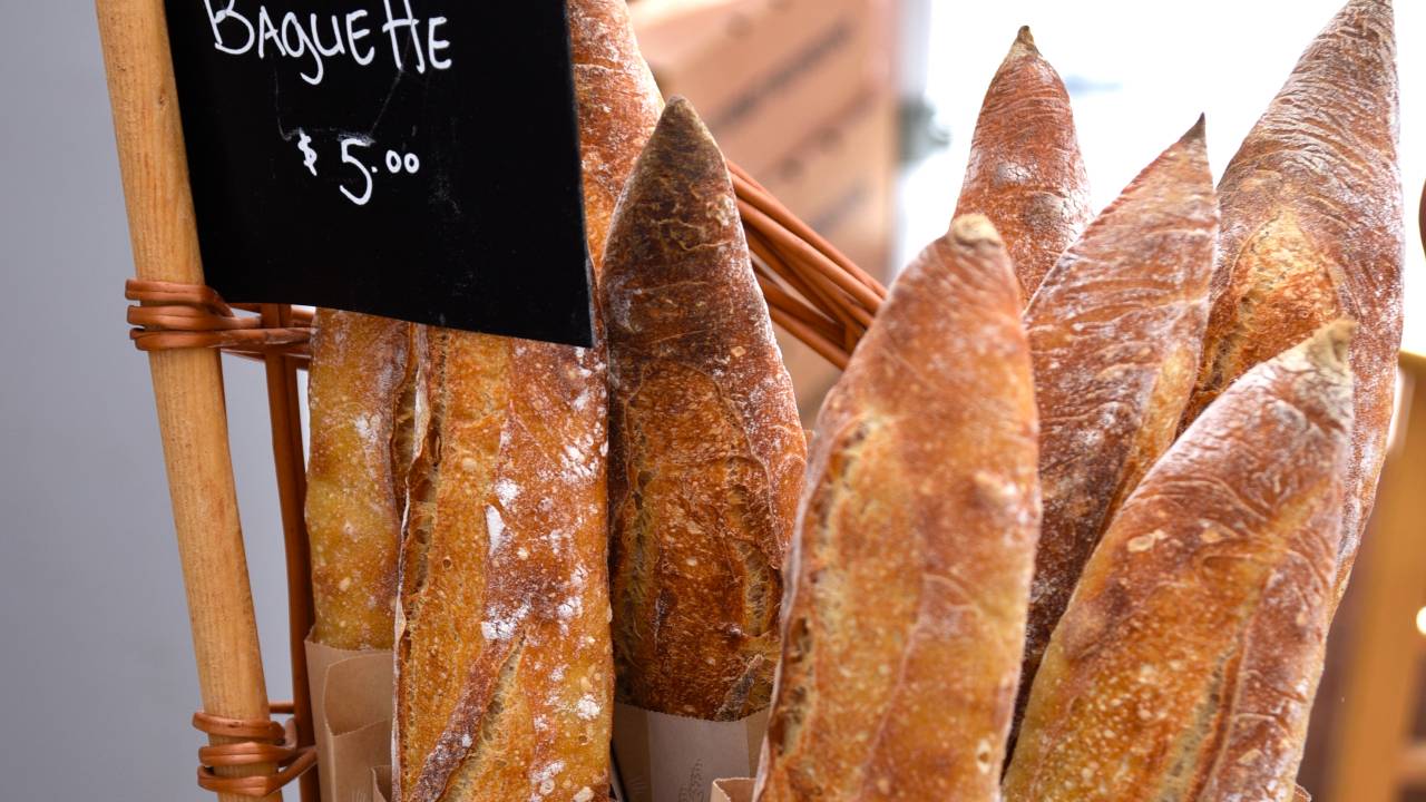 Baguetes, França
