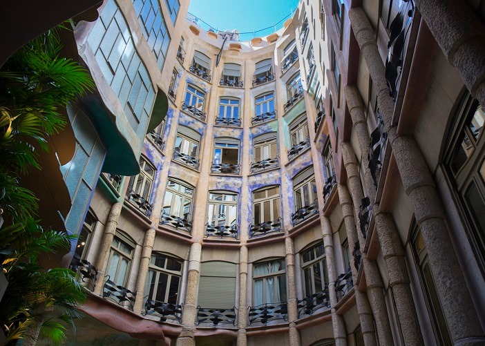 La Pedrera – Casa Mila -Barcelona2 La Pedrera – Casa Mila -Barcelona2