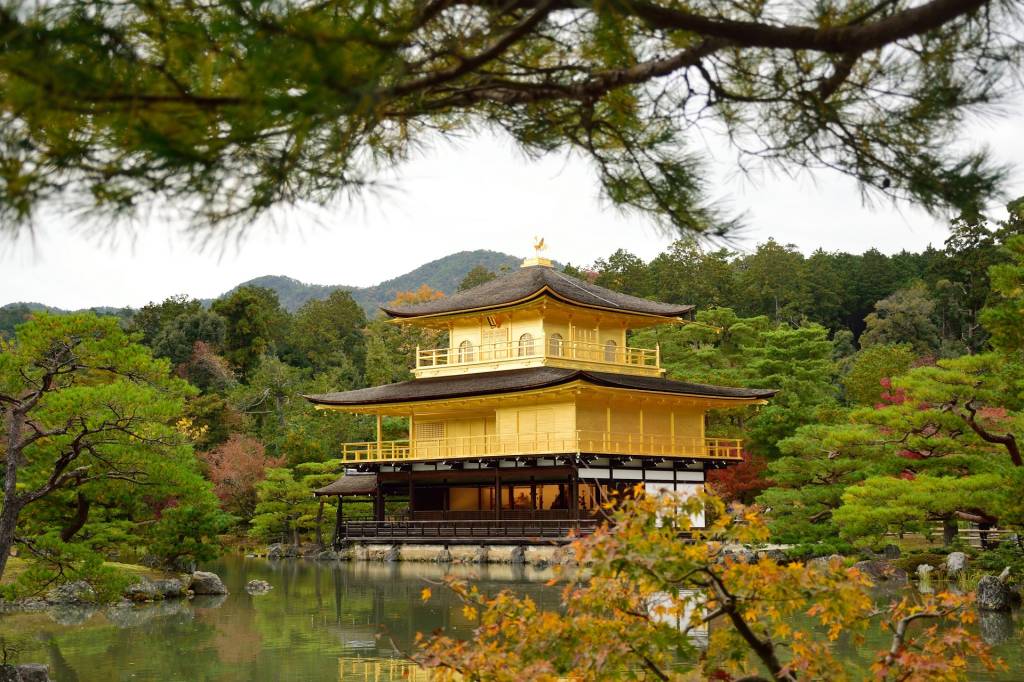 Templo Kinkaku-ji, Kyoto, Japão