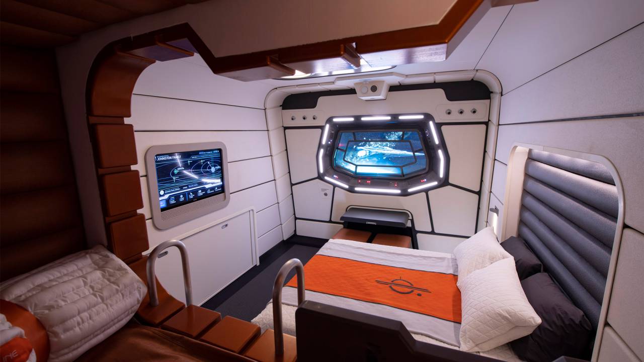Cabine do Star Wars: Galactic Starcruiser