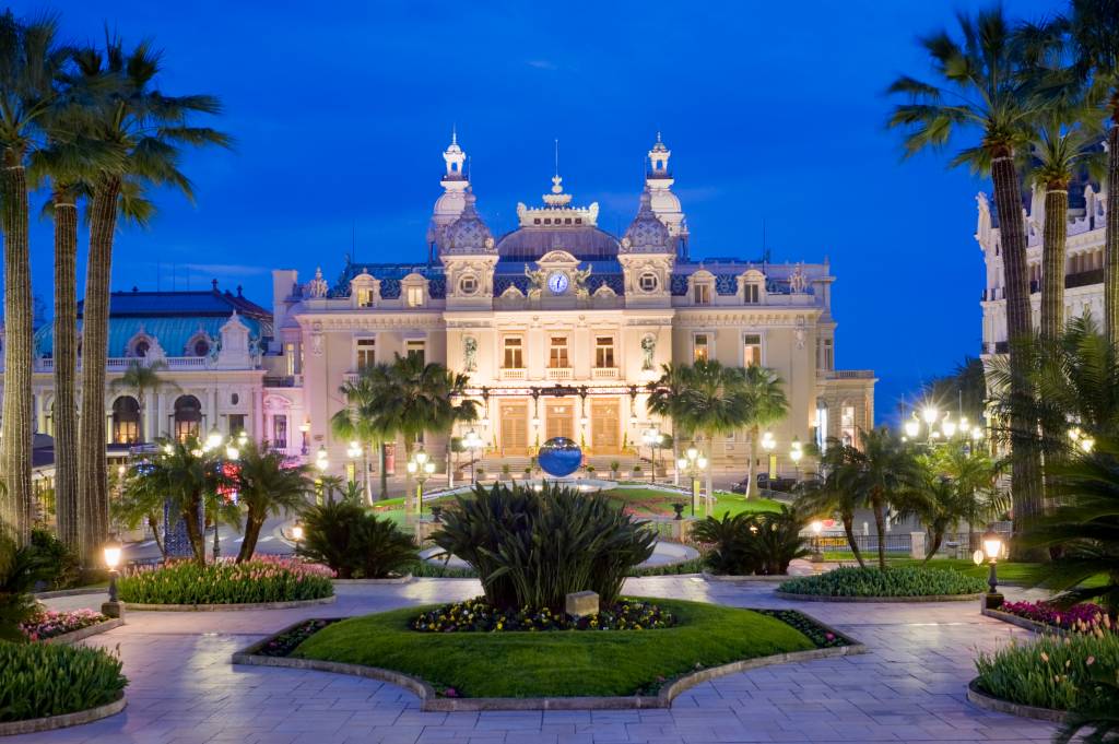 Monte Carlo Casino and the Jardin Exotique in Monaco