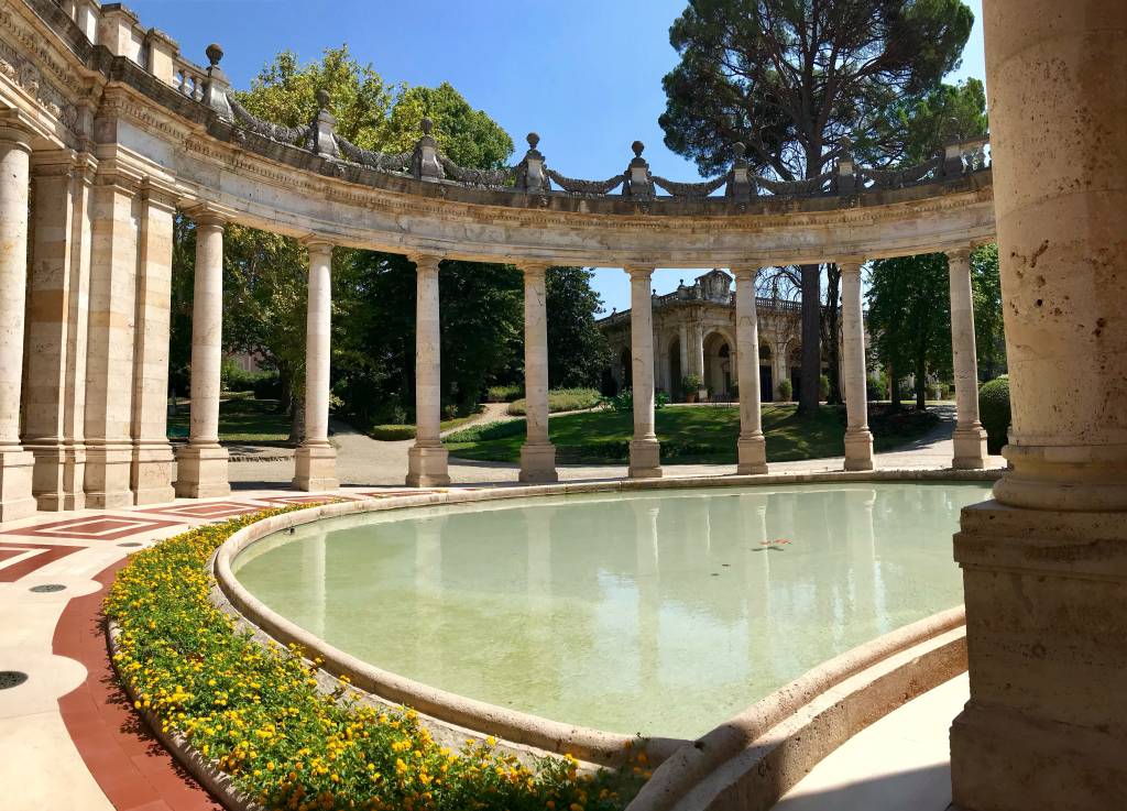 Águas termais em Montecatini Terme, na Toscana, Itália