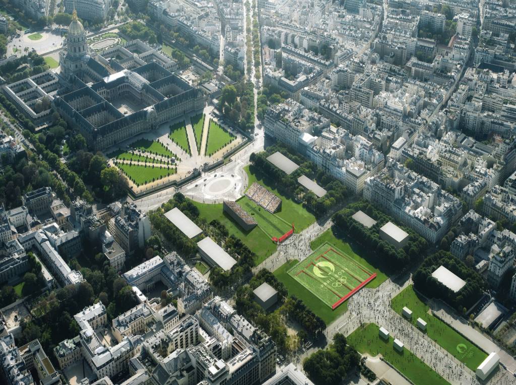 Tiro com arco no Hôtel des Invalides nos Jogos Olímpicos de Paris em 2024 Tiro com arco no Hôtel des Invalides nos Jogos Olímpicos de Paris em 2024