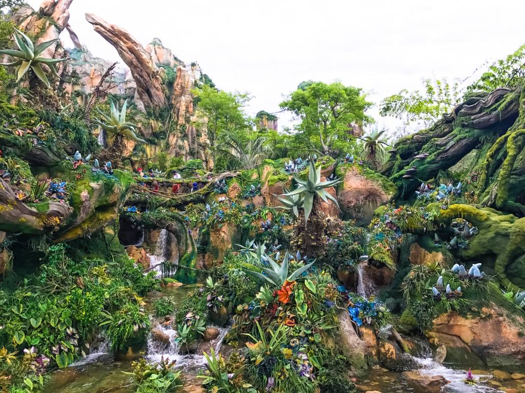 Área temática de Pandora no Magic Kingdom, em Orlando