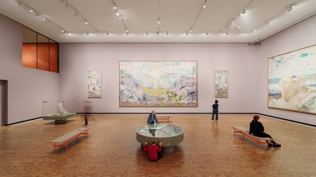 O artista norueguês, que viveu de 1863 a 1944, não teve herdeiros e por isso legou toda sua obra à cidade de Oslo. O artista norueguês, que viveu de 1863 a 1944, não teve herdeiros e por isso legou toda sua obra à cidade de Oslo.