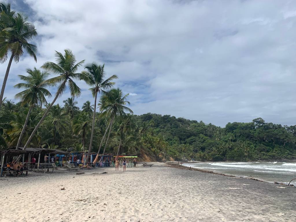 IMG-8413 A praia da Engenhoca, que ainda está bom bastante matéria orgânica na areia, mas nem assim perde sua beleza