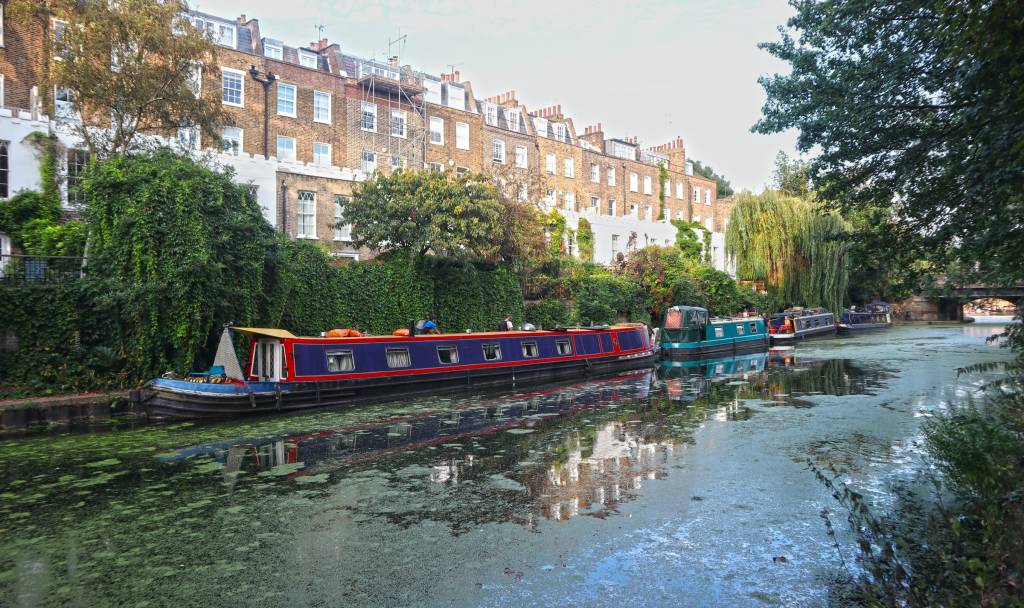 Regent's Canal, Islington, Londres, Inglaterra, Reino Unido