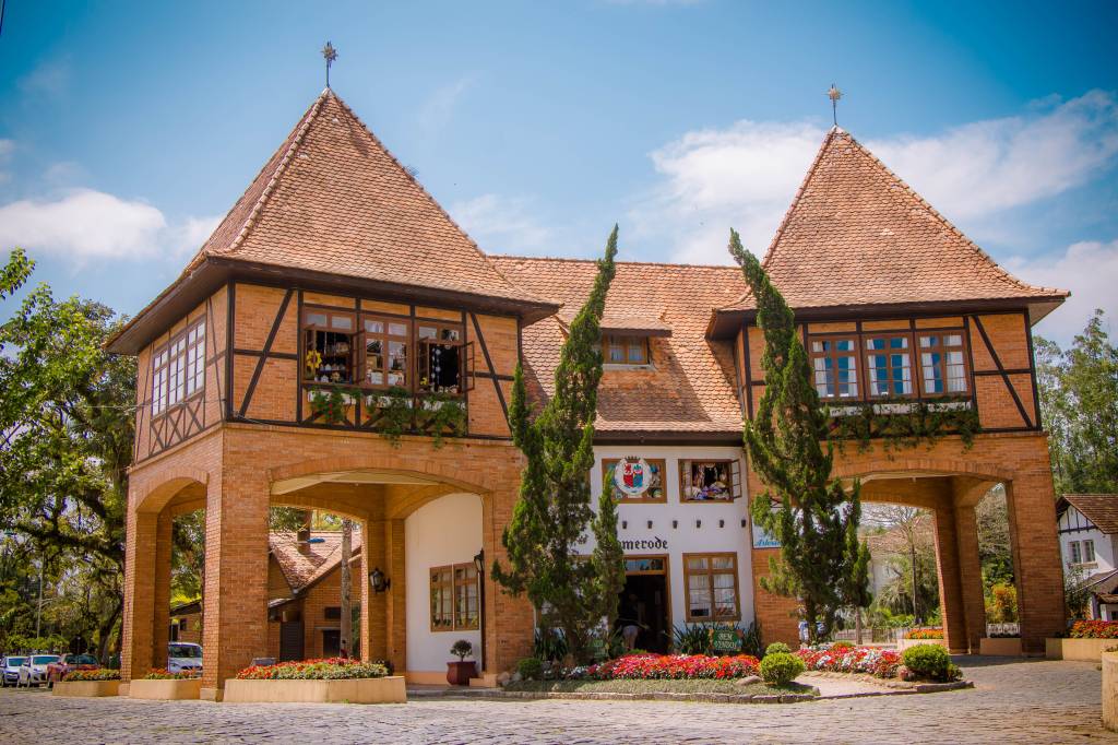 Portal Turístico Sul, Pomerode, Santa Catarina, Brasil