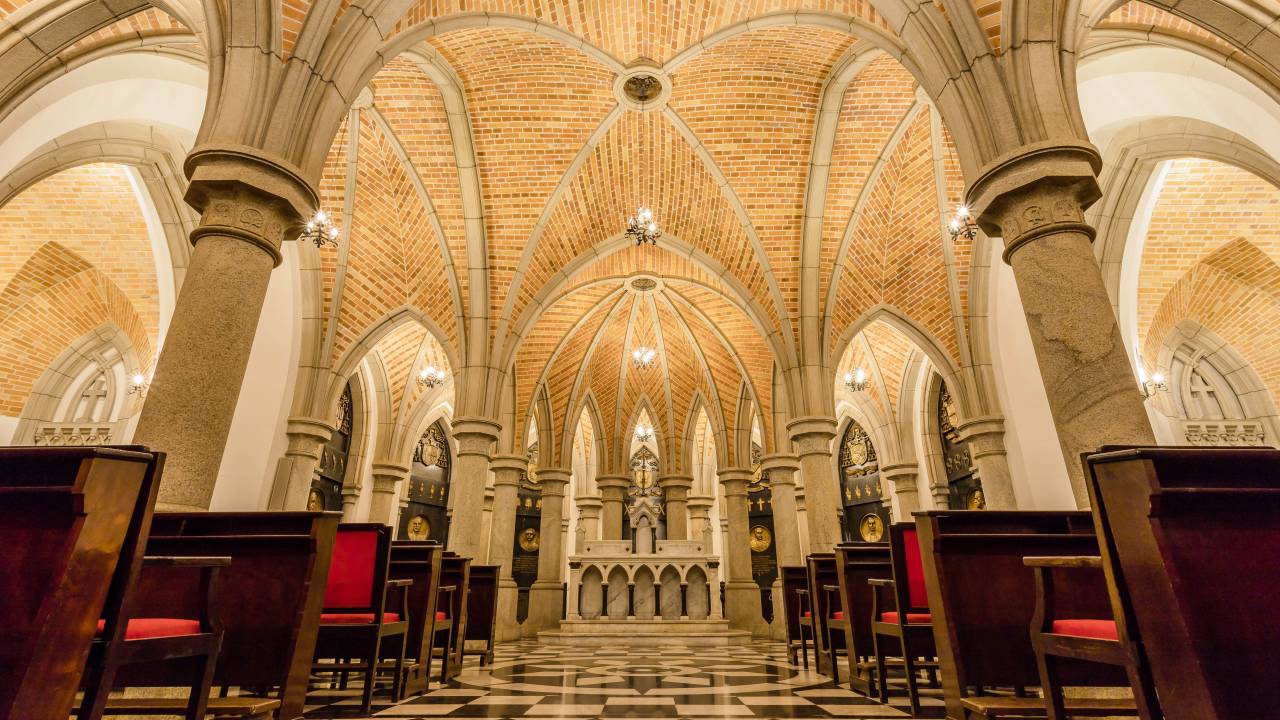 Cripta da Catedral da Sé, São Paulo, Brasil