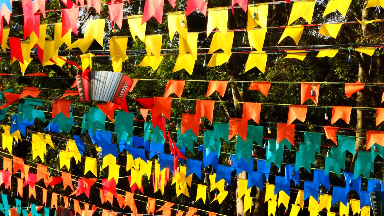 Bandeiras de festa junina, Brasil