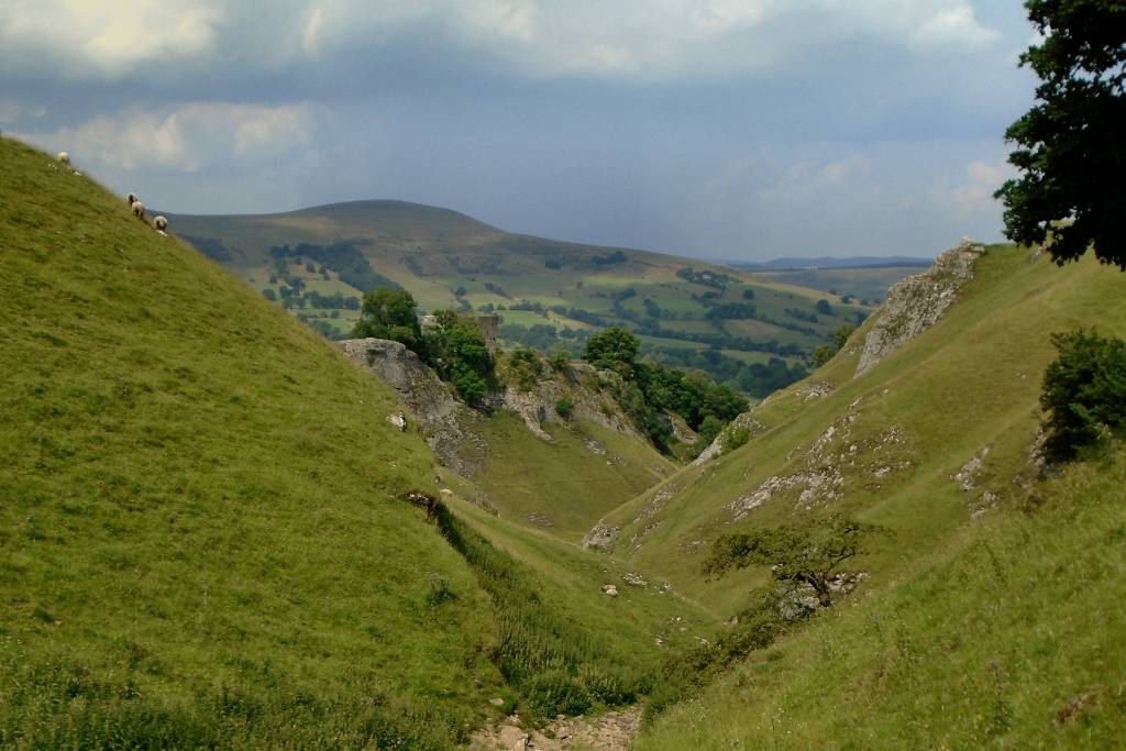 Cave Dale, Inglaterra Cave Dale, Inglaterra